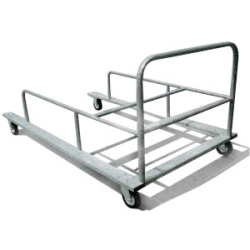 Obstacle trolley for athletics