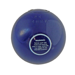 Calibrated iron casting ball kg.2
