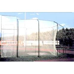 Steel protection cage for throwing disc/hammer