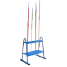 Javelin rack for athletics