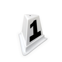 Pyramid marker cast weight fiberglass