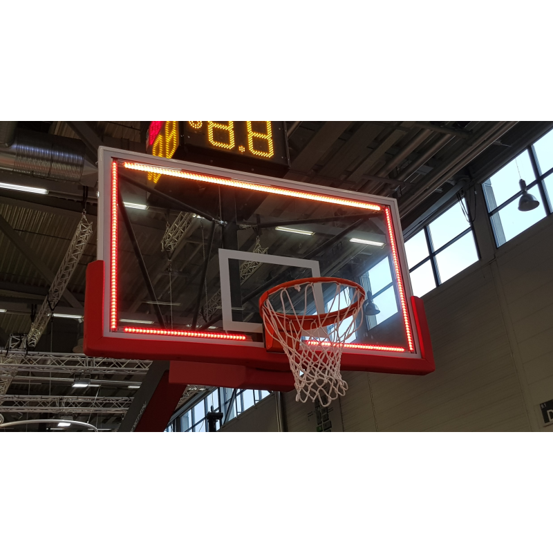 Cornice luminosa per tabellone basket