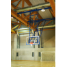 Lifting basket system to the ceiling