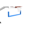 Polyurethane basketball backboard protection F.I.B.A.