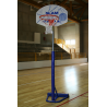 Canestro per pallacanestro trasportabile su colonna, 170 cm