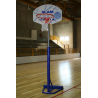 Portable basketball system