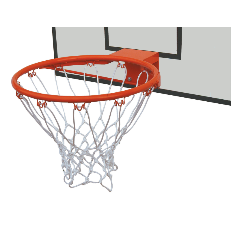 Reinforced basketball hoop