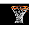 Basketball rim net