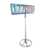 Basketball scoreboard with column
