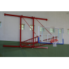 Folding basket system on the wall