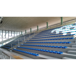 Seggiolini stadio senza schienale