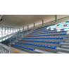 Seggiolini stadio senza schienale