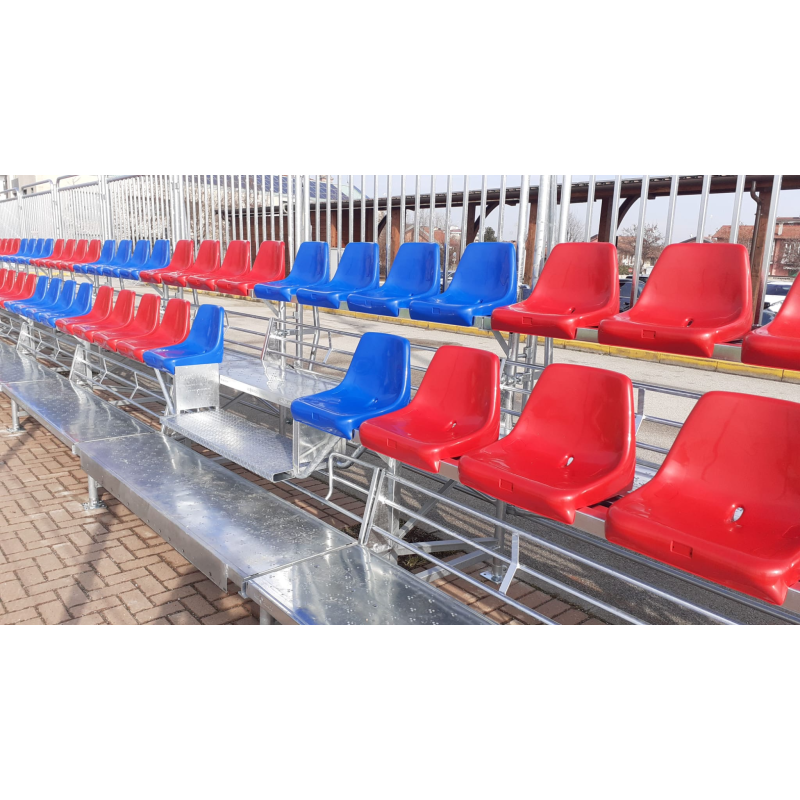 Poltroncine in plastiche per tribune e gradinate