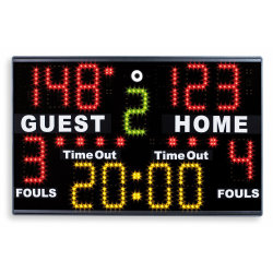 Portable electronic display board