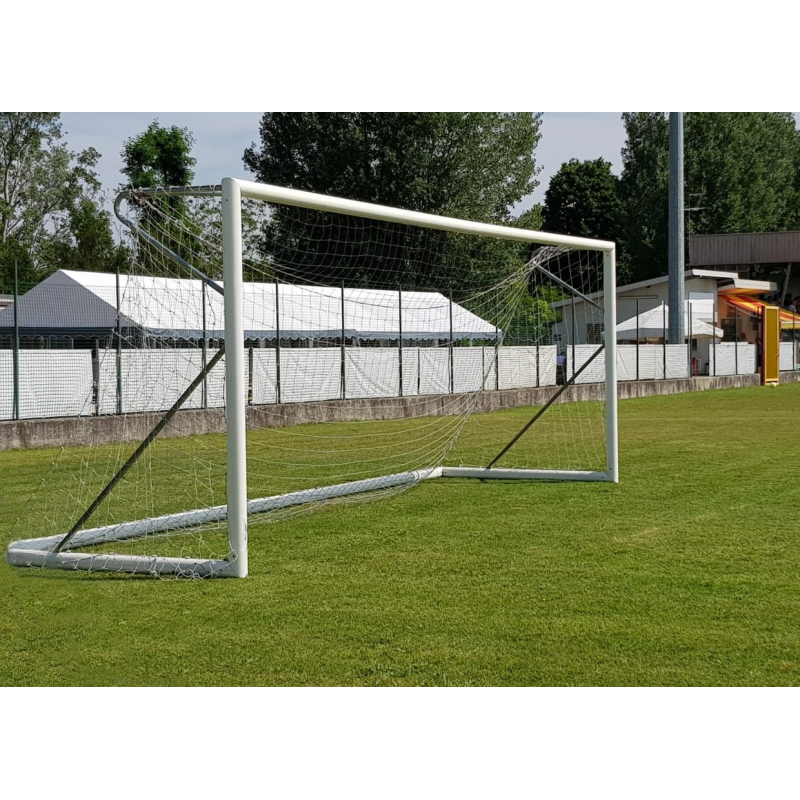 Porte da calcio in alluminio, particolare