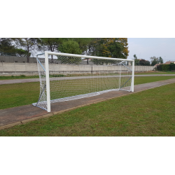 Coppia porte calcio 6x2 m in alluminio, trasportabili  