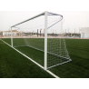 Football goals in aluminium, transportable 5x2 m, tested in according to UNI EN 748.