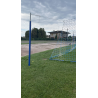 Protection for detached post for football goals