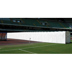 Tunnel estensibile per impianti calcio
