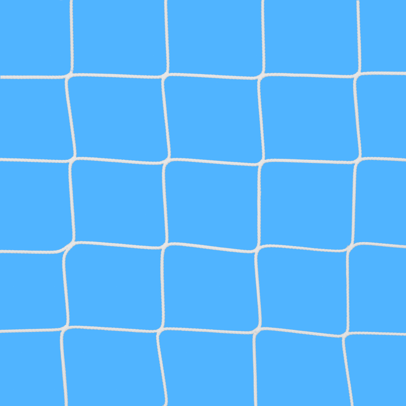Propylene mesh for football goal 6x2 m