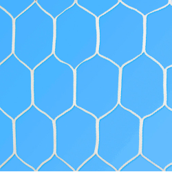 Rete esagonale top per porta da calcio