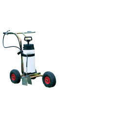 Field marker cart to draw game lines
