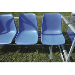Seat for football coach bench