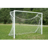Steel futsal goals with ground sleeves m.4x2