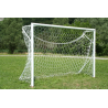 Pair of aluminum football doors with compasses m.4x2