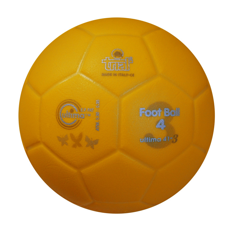 Soccer ball in blown rubber