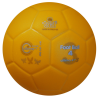 Blown rubber soccer ball