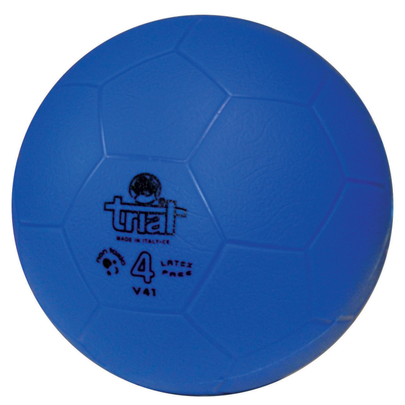 Soccer ball in synthetic rubber