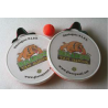 Ball for gymnastic tambourine
