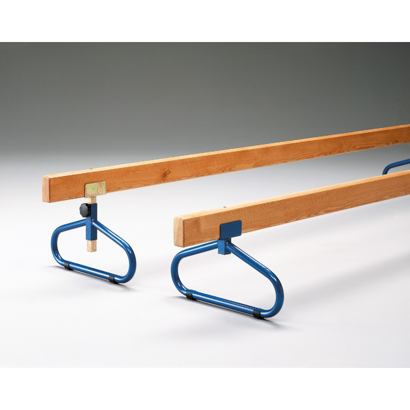 Asse di equilibrio fissa per ginnastica
