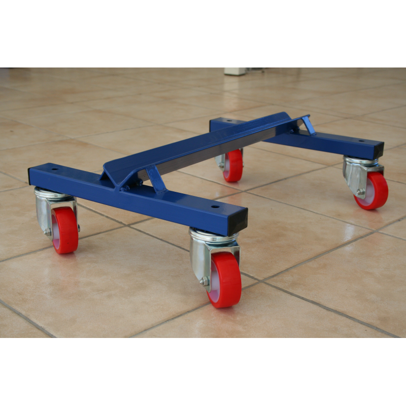 Cart to transport balance beam