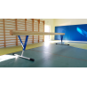 Trave di equilibrio graduabile in altezza da cm.80 a cm.120
