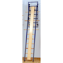 Straight orthopedic ladder tilting