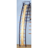Scala ortopedica curva inclinabile