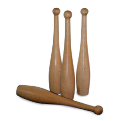 Clave in legno per ginnastica gr 300