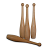 Wooden indian clubs