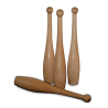 Wooden clubs for gymnastics gr 300