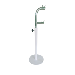 Double support for dance bar