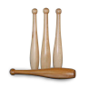 Wooden clubs for gymnastics gr 400