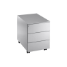 Chest of drawers with wheels with 3 drawers