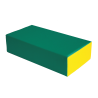 Rectangular foam cushion 60x30x15 cm