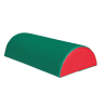 Cushion in semi-cylinder foam