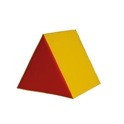 Cushion in triangle foam