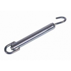 Spring hook for punching bag