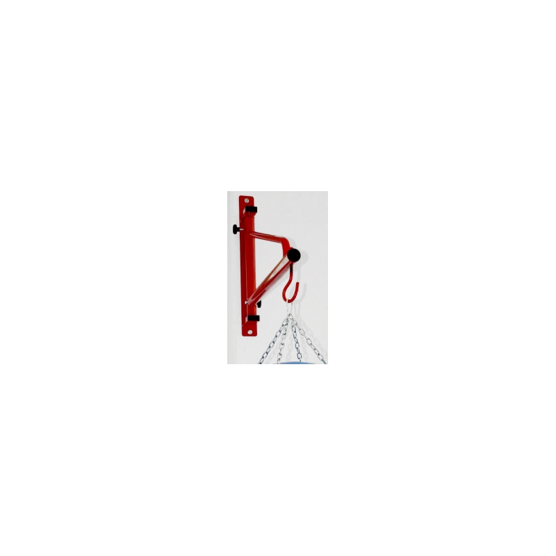 Punching bag holder arm