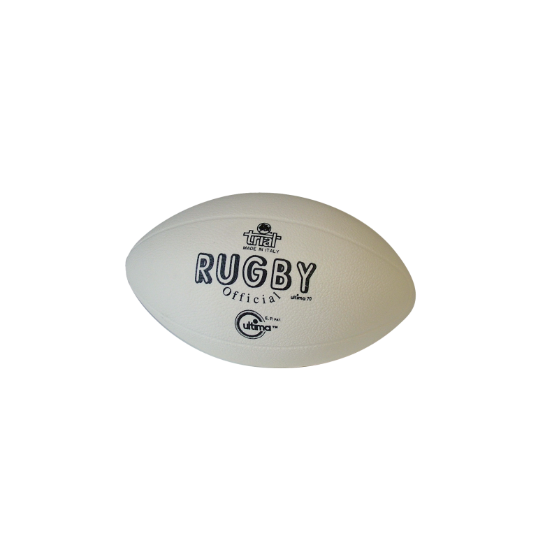 Rugby ball in synthetic leather